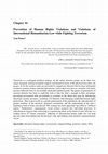 Research paper thumbnail of Prevention of Human Rights Violations and Violations of International Humanitarian Law while Fighting Terrorism