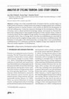 Research paper thumbnail of ANALYSIS OF CYCLING TOURISM: CASE-STUDY CROATIA