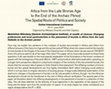 Research paper thumbnail of A Wealth of Choices: Changing Preferences and Local Particularities in the Placement of Burials in Attica from the Late Helladic to the Archaic Period, Paper at International Conference Attica from the Late Bronze Age to the End of the Archaic Period The Spatial Roots of Politics and Society