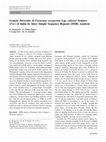 Research paper thumbnail of Genetic Diversity of Fusarium oxysporum f.sp. cubense Isolates (Foc) of India by Inter Simple Sequence Repeats (ISSR) Analysis