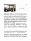 Research paper thumbnail of Where does it end? 135 questions for those who shape and those who (sometimes) occupy New York City’s extreme upper skyline