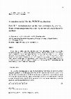 Research paper thumbnail of A reaction model for the ECECE mechanism Part II *. Determination of the rate constants k, and k, from chronoamperometric data by means of a new iterative method