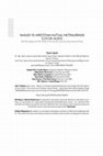 Research paper thumbnail of YAHUDİ VE HIRİSTİYAN KUTSAL METİNLERİNDE ÇOCUK ALGISI The Perception of the Child in the Jewish and Christian Sacred Texts Yasin İpek