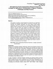 Research paper thumbnail of Strengthening Farmer Organizations-Research-Extension Linkages for Agricultural Transformation in Nigeria: Prospects, Challenges and Way Forward