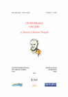 Research paper thumbnail of I discorsi di Antonio e Crasso nel De oratore, fra usus forense, Filone di Larissa e Antioco d'Ascalona, «Ciceroniana on line», 5 (2021), pp. 41-80