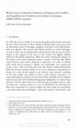 Research paper thumbnail of Wrath versus Contrition: Emotions of Interpersonal Conflict and Legislation on Vendetta in the Italian Communes (XIIIth-XIVth centuries)