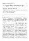 Research paper thumbnail of Silver electrodeposition from AgNO3 solutions containing organic additives: Electrodeposition from binary water--methanol solvent systems in the presence of tartaric acid