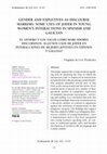 Research paper thumbnail of Gender and expletives as discourse markers: Some uses of 'joder' in young women's interactions in Spanish and Galician