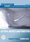 Research paper thumbnail of Pragmatism Today. Special Issue Action, Agency and Practice. 1/2020. Edited by Philipp Dorstewitz and Frithjof Nungesser.