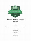 Research paper thumbnail of Global Military Studies Review Vol. 3 no. 1