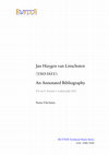 Research paper thumbnail of Technical Note - Jan Huygen van Linschoten (1563-1611): An Annotated Bibliography