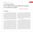 Research paper thumbnail of - La cortesía verbal en los hablantes del portugués del Uruguay