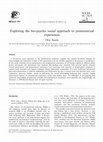 Research paper thumbnail of Exploring the bio-psycho--social approach to premenstrual experiences