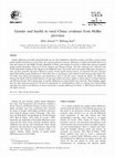 Research paper thumbnail of Gender and health in rural China: evidence from HeBei province