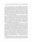 Research paper thumbnail of Recension de l'ouvrage Senti-penser avec la terre d'Arturo Escobar