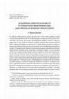 Research paper thumbnail of SZALEŃSTWA SZPETNYCH STARUCH W LITERATURZE ŚREDNIOWIECZNEJ JAKO PRZYKŁAD KOMIZMU SPOŁECZNEGO /The follies of ugly old women in medieval literature as an example of social comedy/