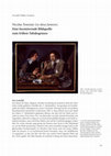 Research paper thumbnail of Nicolas Tournier. Les deux fumeurs. Eine faszinierende Bildquelle zum frühen Tabaksgenuss.