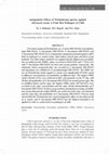 Research paper thumbnail of Antagonistic Effect of Trichoderma species against Alternaria tenuis a Fruit Rot Pathogen of Chili