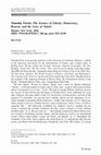 Research paper thumbnail of Timothy Ferris: The Science of Liberty: Democracy, Reason, and the Laws of Nature : Harper, New York, 2010, ISBN: 978-0-06-078150-7, 368 pp, price 26.99 (Book Review)