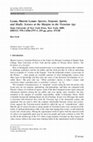 Research paper thumbnail of Lyons, Sherrie Lynne: Species, Serpents, Spirits, and Skulls: Science at the Margins in the Victorian Age