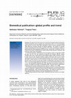 Research paper thumbnail of Biomedical publication—global profile and trend