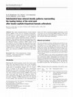 Research paper thumbnail of Subchondral bone mineral density patterns representing the loading history of the wrist joint after lunate-capitate-triquetrum-hamate arthrodesis