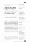 Research paper thumbnail of “Plantas que toda la vida han estado”: una co-investigación alrededor de la cocina y las relaciones bioculturales asociadas a plantas alimenticias locales en la ruralidad de Bogotá