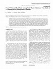 Research paper thumbnail of Neck, Wrist and Back Pain Among Solid Waste Collectors: Case Study of a Ghanaian Waste Management Company