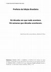 Research paper thumbnail of PREFÁCIO DA EDIÇÃO BRASILEIRA