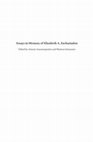 Research paper thumbnail of Essays in Memory of Elizabeth A. Zachariadou