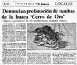 Research paper thumbnail of CERRO DEL ORO, Guzmán-García (El Comercio 1992)