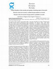 Research paper thumbnail of Critical situation of the scarcity and quality of drinking water in the world