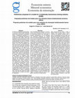 Research paper thumbnail of Preliminary proposal of a model for a holistically harmonious mining industry (2HMI)