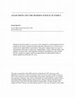 Research paper thumbnail of Normative Behavioral Economics and Adam Smith