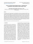 Research paper thumbnail of STUDY OF FIRE GROWTH BEHAVIOR IN A RESIDENTIAL APARTMENT USING FIRE DYNAMIC SIMULATOR