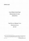 Research paper thumbnail of Ґеорґ Вільгельм Фридрих Геґель.  "Вступ" до "Феноменології духу" / Ukrainian translation of  G. W. F. Hegel's "Introduction" (Einleitung) to the "Phenomenology of Spirit"