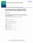 Research paper thumbnail of Neo-Weberian historical sociology, the English School and differentiated integration in the EU