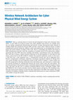 Research paper thumbnail of Wireless Network Architecture for Cyber Physical Wind Energy System