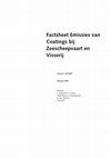 Research paper thumbnail of Factsheet Emissies van Coatings bij Zeescheepvaart en Visserij