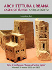 Research paper thumbnail of Architettura urbana. Case e città nell'antico Egitto