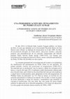 Research paper thumbnail of Una periodificación del pensamiento de Pedro Zulen Aymar