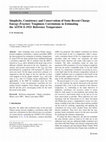 Research paper thumbnail of Simplicity, Consistency and Conservatism of Some Recent Charpy Energy–Fracture Toughness Correlations in Estimating the ASTM E-1921 Reference Temperature