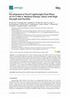 Research paper thumbnail of Development of Novel Lightweight Dual-Phase Al-Ti-Cr-Mn-V Medium-Entropy Alloys with High Strength and Ductility