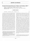 Research paper thumbnail of Atrophied small intestinal responses of piglets to oral feedings of milk