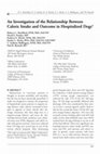 Research paper thumbnail of An investigation of the relationship between caloric intake and outcome in hospitalized dogs