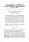 Research paper thumbnail of A novel stress-accurate FE technology for highly non-linear analysis with incompressibility constraint. Application to the numerical simulation of the FSW process