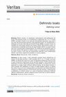 Research paper thumbnail of Definindo boato