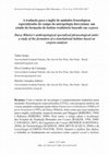 Research paper thumbnail of A tradução para o inglês de unidades fraseológicas de especialidade do campo da Antropologia: um estudo da formação do habitus tradutório baseado em corpora