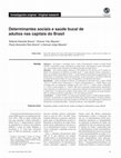 Research paper thumbnail of Determinantes sociais e saúde bucal de adultos nas capitais do Brasil