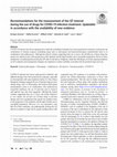 Research paper thumbnail of Recommendations for the measurement of the QT interval during the use of drugs for COVID-19 infection treatment. Updatable in accordance with the availability of new evidence